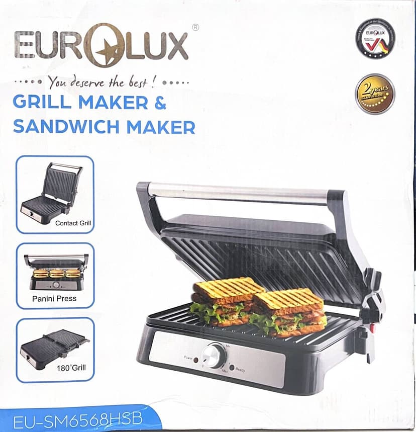 گریل یورولوکس مدل SM6568HSB - آرتا کالا